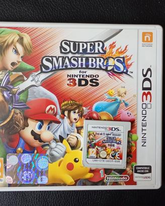 Super smash Bros 3DS completo di libretti funziona