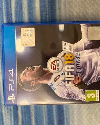 Gioco fifa 2018 playstation 4