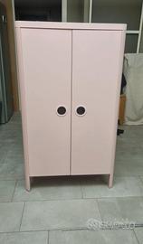 Armadio IKEA BUSUNGE Mobiletto Rosa per Cameretta