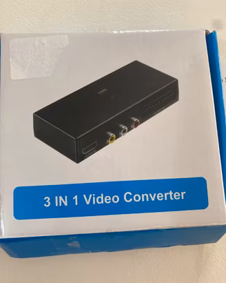 Convertitore Video 3 in 1 (HDMI / Scart / RCA) 