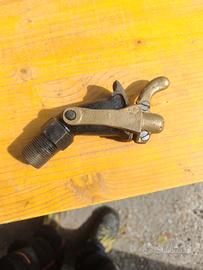 coppia valvole/rubinetti antichi in ottone 3/4" 