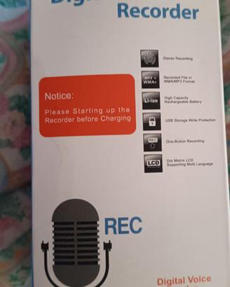registratore vocale digitale