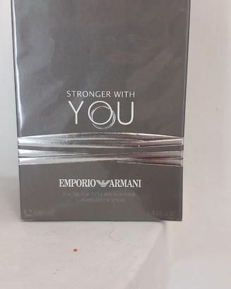 Stronger with YOU . Emporio Armani