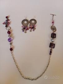 Parure collana e orecchini Sodini 