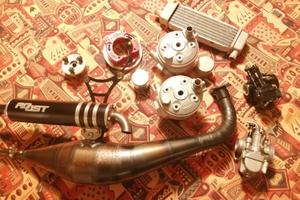 pezzi elaborazione scooter 