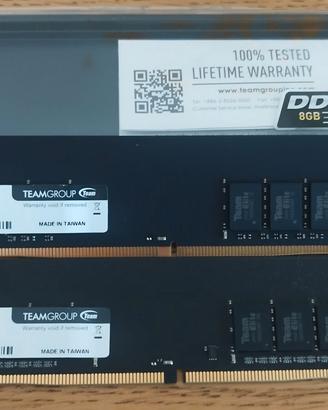 Memorie RAM Ddr4 3200 2x8gb Team Group