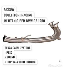 COLLETTORI TITANIO RACING BMW GS 1250 ARROW