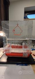 Piccola gabbia per uccellini 