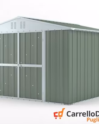 Box struttura lamiera Acciaio 327x307 verde
