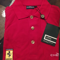 Polo Chervo logo Ferrari club Italia