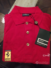 Polo Chervo logo Ferrari club Italia