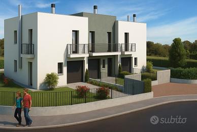 LOREGGIA - Nuova trifamiliare in costruzione