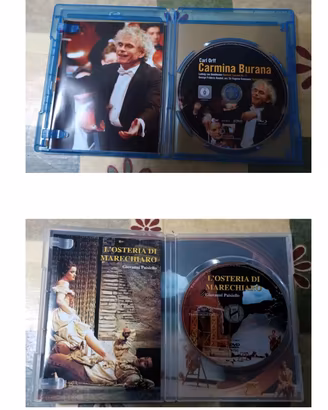 7 BluRay  + 3 Dvd opera lirica