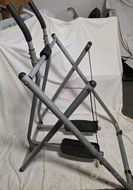 Cyclette ellittica pieghevole.