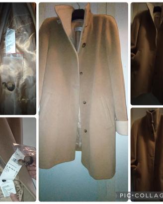 Cappotto nuovo pura lana vergine 
