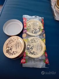 coperchi per vasetti + vasetti da 500 ml