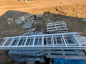 Scala in alluminio 9 pioli