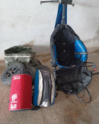 Kite buggy Libre V-Max + kite