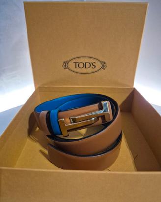 Tod's cintura reversibile in pelle