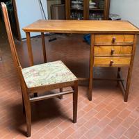Scrittoio piu sedia primi del 1900