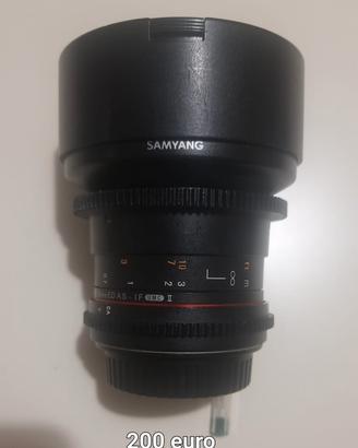 14mm f2.8 Samyang attacco canon