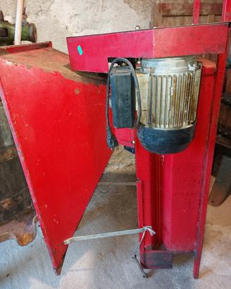 deraspatrice elettrica per uva
