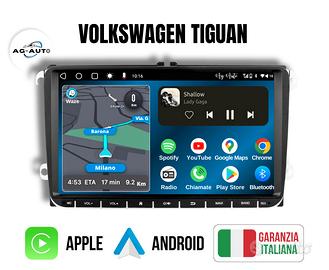 Tiguan 9 pol. kit completo Autoradio android 2 din