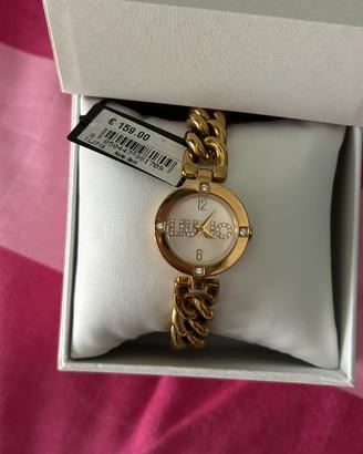 Liu Jo Orologio Colore Oro con brillantini nuovo