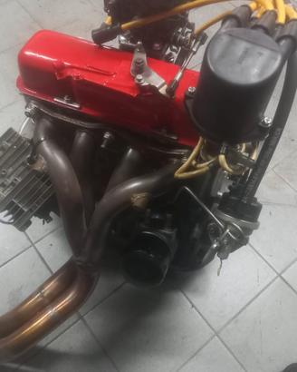 Motore A112 Abarth 70hp preparato.