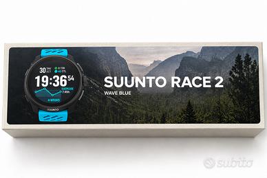 SUUNTO RACE 2 Wave Blue - nuovo mai acceso
