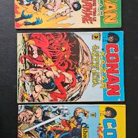 3 Fumetti Konan e Kazar