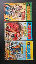 3 Fumetti Konan e Kazar