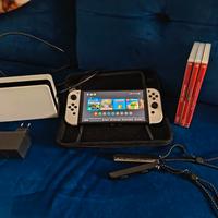 Nintendo switch oled+ accessori+ giochi 
