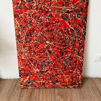 Quadro di tela, Pollock 70x100
