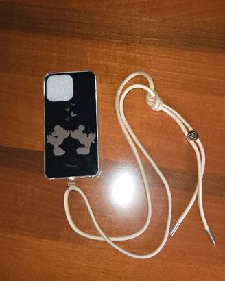 Cover Disney - iPhone 13Pro con cordino removibile