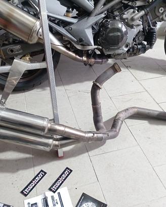 scarico cagiva raptor 1000ie 