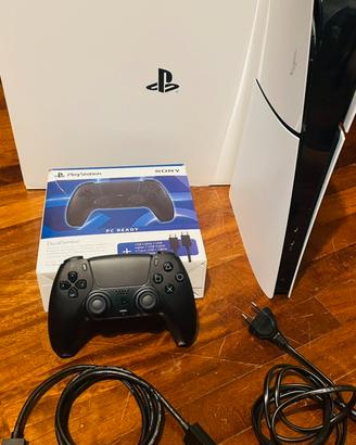 PS5 Slim Console con Controller e Cavi 1 tera