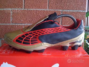 Scarpe Puma V1.10, indoss. in gara da Etò