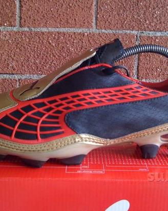 Scarpe Puma V1.10, indoss. in gara da Etò