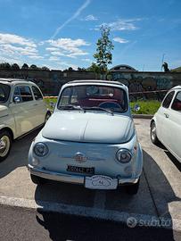 Fiat 500 F (1968) — ASI Targa Oro, CRS, Restaurata