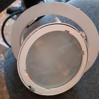 4 Faretti da incasso alogeni con trasformatore