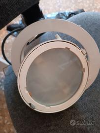 4 Faretti da incasso alogeni con trasformatore