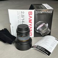 Samyang 14mm f2.8 ED AS IF UMC Canon