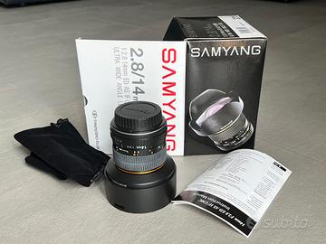 Samyang 14mm f2.8 ED AS IF UMC Canon