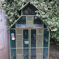 Voliera vintage completa