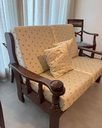Divanetto in legno
