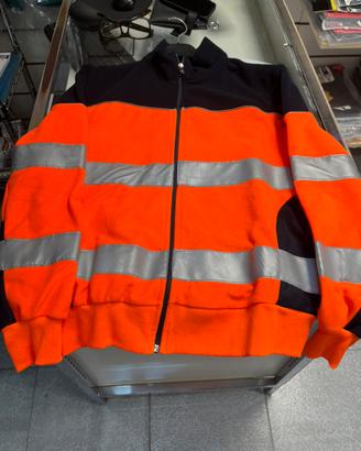 Felpa pile alta visibilità