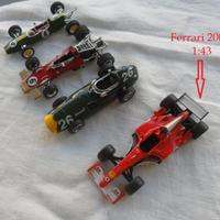 Formula 1 Ferrari Lotus- 4 modellini