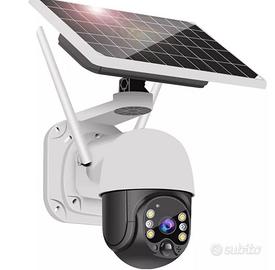 Telecamera con pannello solare con sim 4G