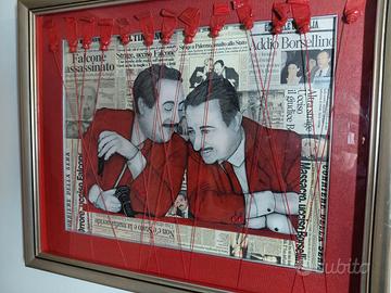 Quadro edizione speciale su Falcone e Borsellino